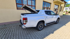 Kupak típusú plató fedő zárás, csörlőháztető terelő-csörlőtartó Mitsubishi L200 felszerelése 2