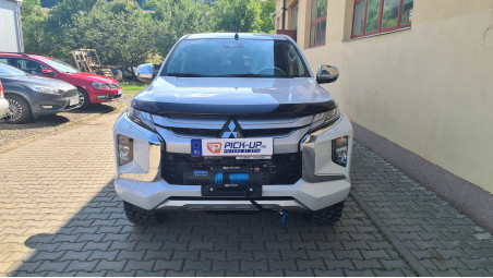 Montage Laderaumabdeckung (Klapp-Typ), Motorhauben-Windabweiser Seilwinde mit Halterung Mitsubishi L200