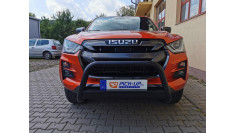 Keménytető, motorháztetőplatóbélés, bullbar felszerelése Isuzu D-Max 2020-ra