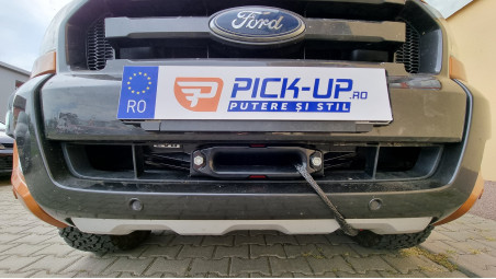 Csörlőrögzítés és csörlőtartó a Ford Ranger Wildtrak 2017 modellen