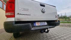 Tonneau cover, towing hook installed on Volkswagaen Amarok 2014 2