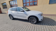 Towing hook installed on BMW X3