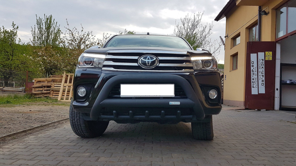 FRONTSCHUTZBÜGEL EXCL SCHWARZ TOYOTA HILUX 2015+