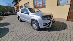 Bukócső, motorháztető-terelő és bukócső felszerelése a Volkswagen Amarok 2014-re 2