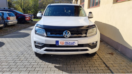 Canopy, hood guard installed on Volkswagen Amarok