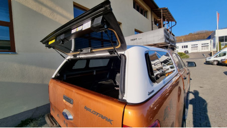 Montage hardtop auf Ford Ranger 2015