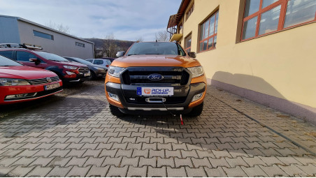 Montage hardtop, Seilwinde, Seilwindenhalterung auf Ford Ranger Wildtrak 2017