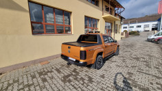 Roll cover, hood guard installed on Volkswagen Amarok 2013 2