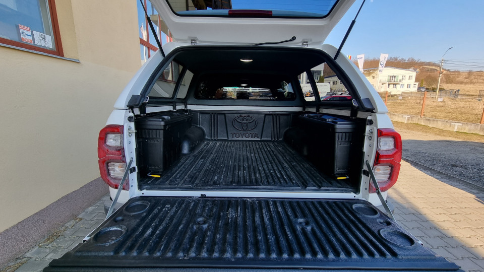 Montage hardtop, ladtie Nutz- auf Toyota Hilux 2020