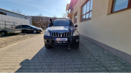 Montage Schnorchel auf Toyota LX120