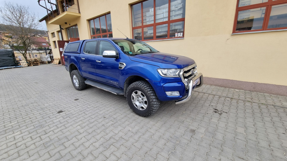 Canopy, bullbar installed on Ford Ranger 2017