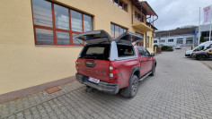 Canopy, central locking for tailgate installed on Toyota Hilux 2019 2