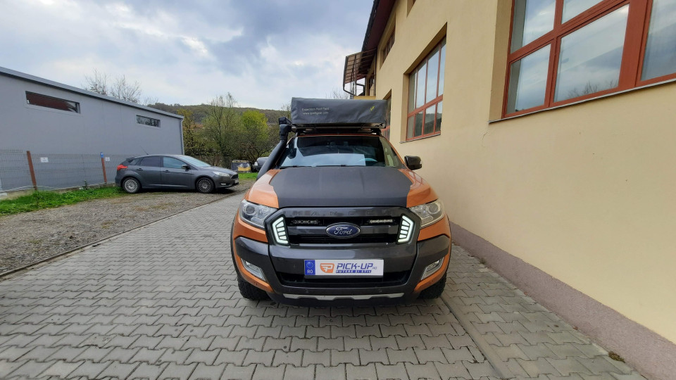 Montage Schnorchel auf Ford Ranger 2016