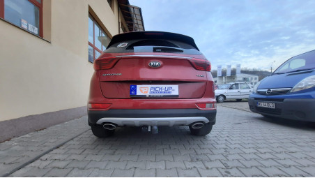 Towing Hook installed on Kia Sportage