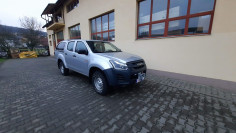 Csörlőtartó és csörlő felszerelése Isuzu D-Max 2017-re 2