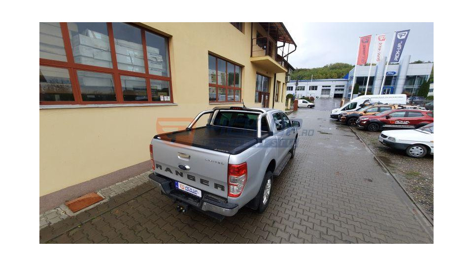Ford Ranger 2012-2024 MT RUEVOM csomagtérajtó görgős zárás