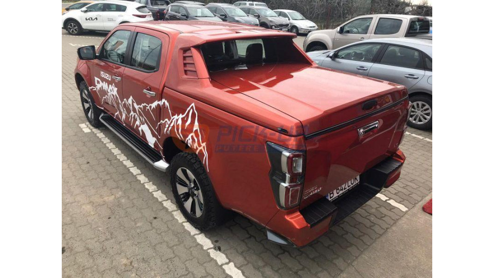 Isuzu D-Max 2019-2024 ALC SCZ Cert RAR plató fedő zárás