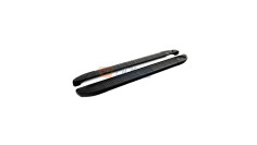SIDE STEP ALUMINIUM BLACK TUR TOY HILUX 2016+