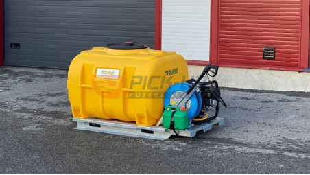 Mobile Waschplattform mit Druckpumpe 600L FOR MPW