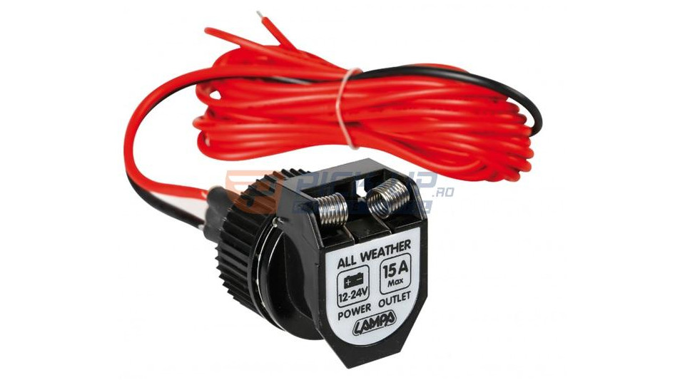 Steckdose Auto einbaubar 12-24V TEK PRI