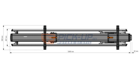 Halterung Leiter Schiebbar HARRIER 2000 GEN G2HRTYPE3