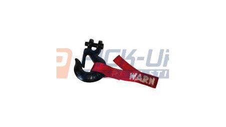 WINCH CABLE HOOK WARN 89541 BLACK