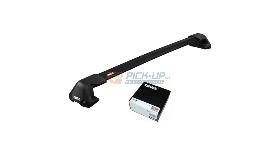 SET CROSSBARS EDGE BLACK THU TA31071 TOYOTA HILUX 2016+