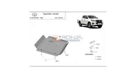 haspáncél Toyota Hilux 2024 SCP SCUTCV