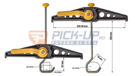 Halterung Befestigung Leiter Safe Clamp RHP RAS21