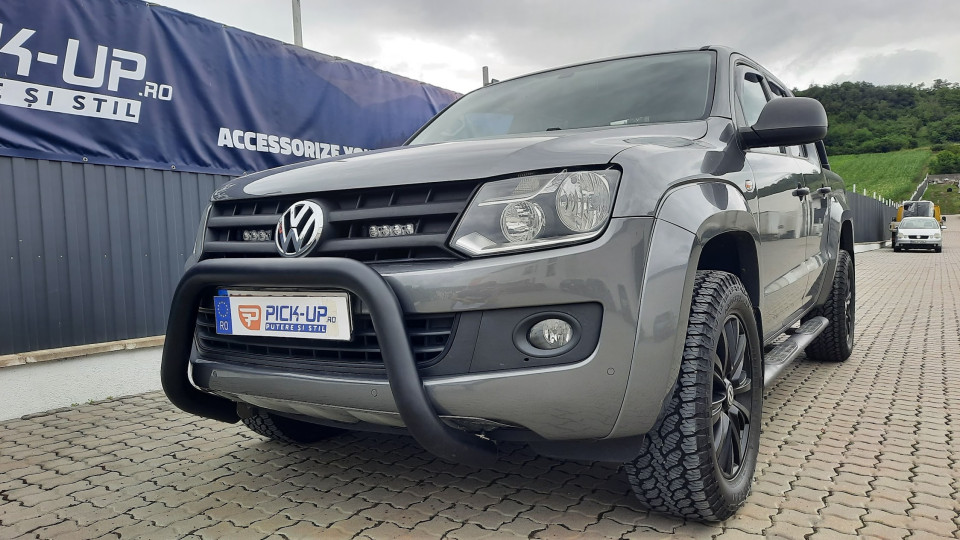 Montage Frontschutzbügel auf Volkswagen Amarok 2016