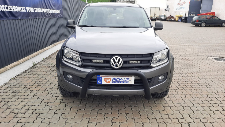 Montage Frontschutzbügel auf Volkswagen Amarok 2016