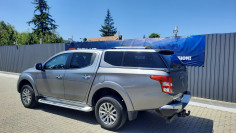 Keménytető és bullbar felszerelése Mitsubishi L200 2016-ra