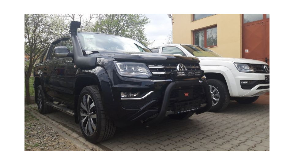 Bullbar Sb 280 Hl Black Vw Amarok 2016+