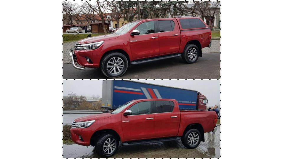 Fenster-Windabweiser Toyota Hilux 2022 EGR DG