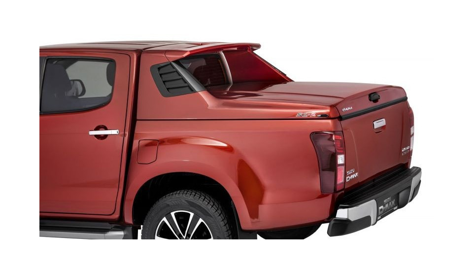 Isuzu D-Max 2012-2019 ALC SCZ Cert RAR plató fedő zárás