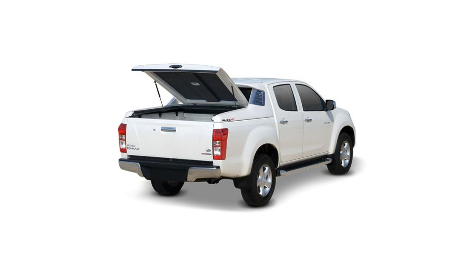 Isuzu D-Max 2012-2019 ALC SCZ Cert RAR plató fedő zárás