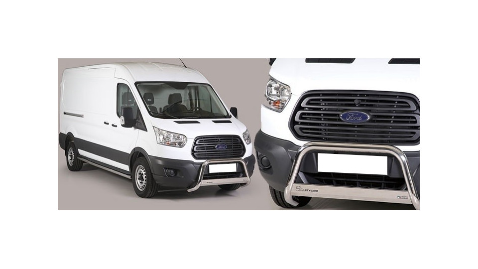 BULLBAR MED 338 FOR TRANSIT CUSTOM