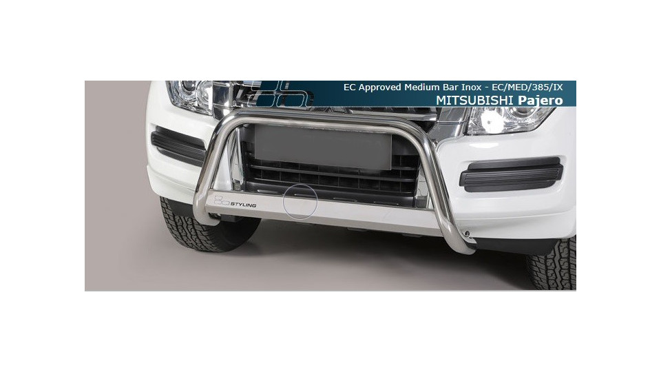 BULLBAR MED 385 MIT PAJERO