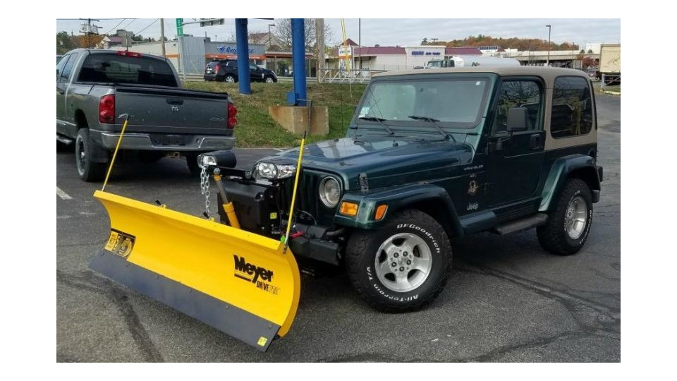 Snow plough 28220 16630-16632Salt spreader Medie