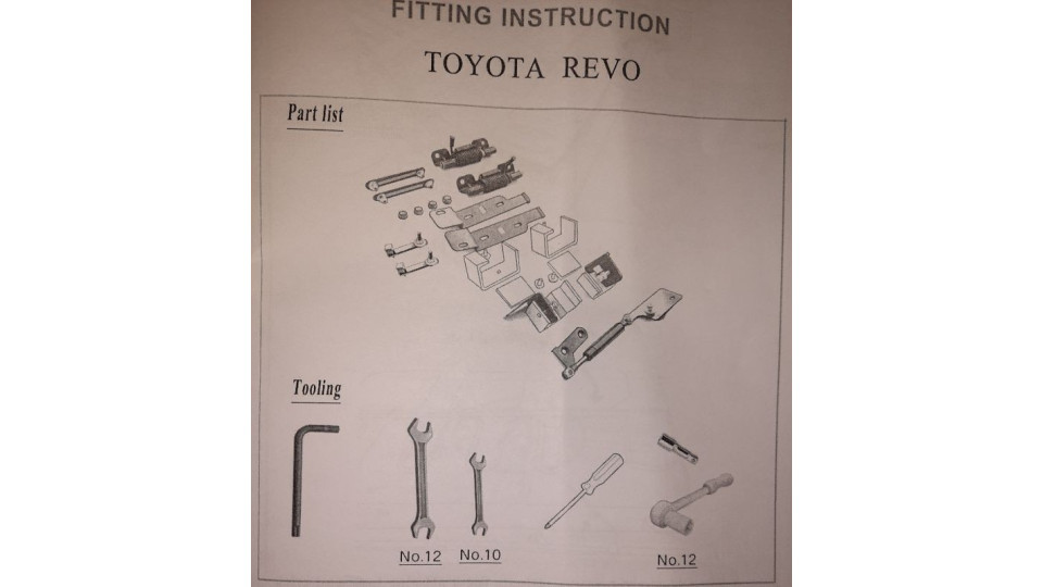 ASISTENTA USA HAION TOP UP TOY HILUX 2015+