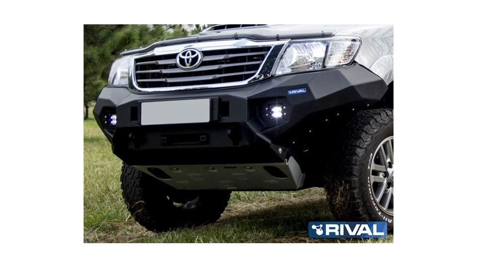BULLBAR NEGRU RIV 2D.5707.1 TOY HILUX 2011-2015