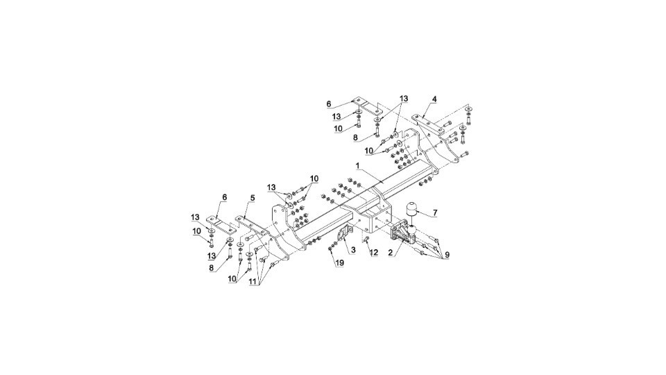 CARLIG DE REMORCARE CR-V-D55D MER XCLASS