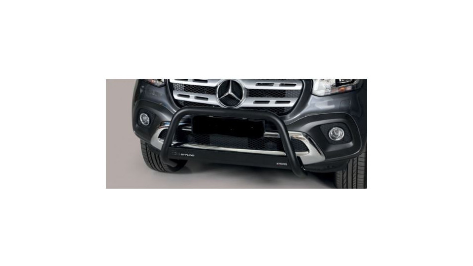 BULLBAR NEGRU MED 428 MER XCLASS