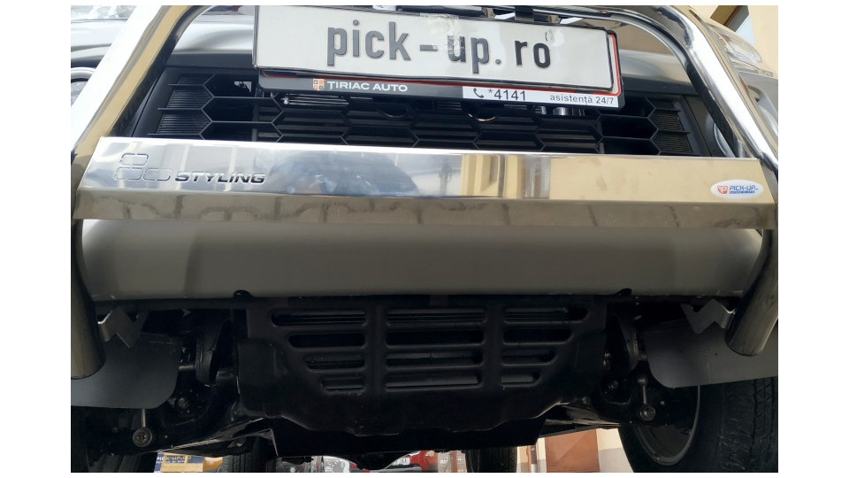 Bullbar, scut motor, capitonaj de benă Mitsubishi L200 – februarie 2019