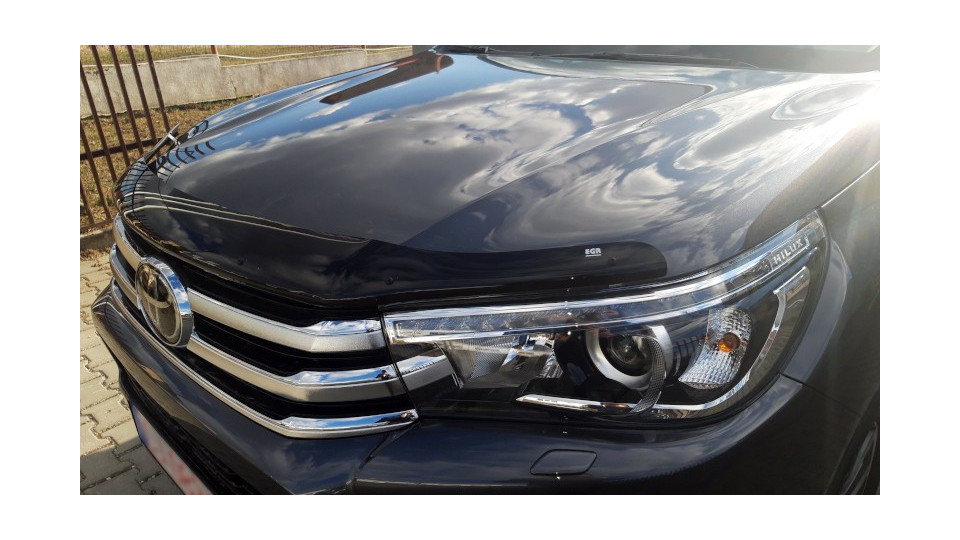 Hardtop GSR, capitonaj de benă, deflectoare capotă și geam Toyota Hilux – martie 2019