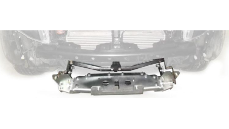 Winch mount plate