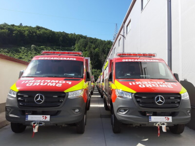 Autoutilitare speciale SMURD
